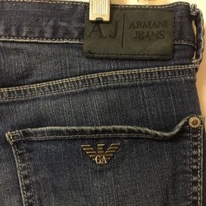 Men Armani Jeans - J31 Straight Fit Jeans Size 32